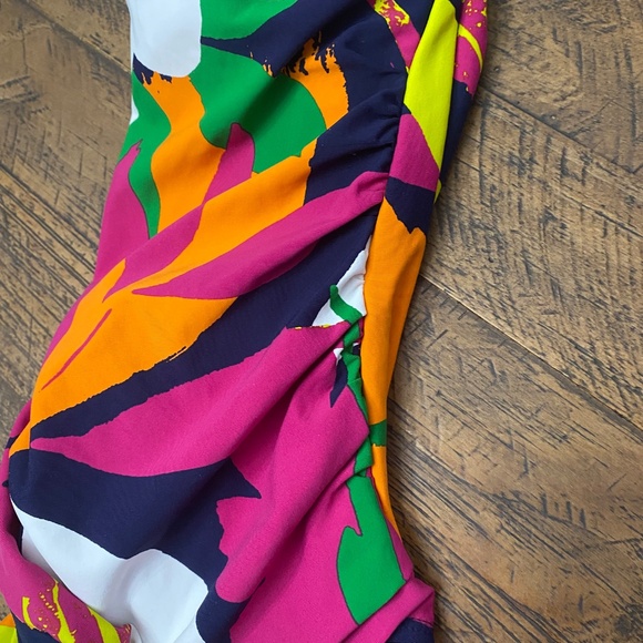 Anne Cole one piece swimsuit colorful size 6 NWT - Picture 6 of 6